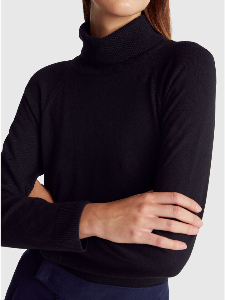 TURTLE NECK SWEATER Mujer image number 4